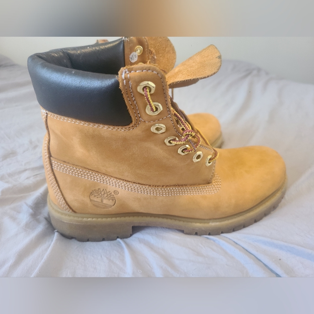 Timberland Tan Leather Boots